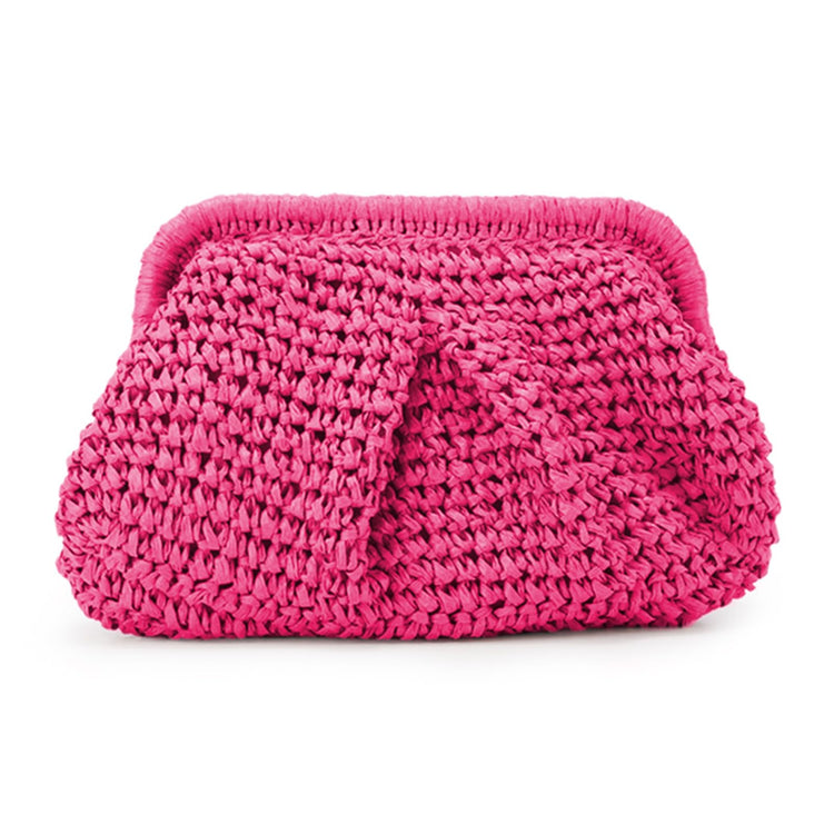 Summer Beach Straw Cloud Dumpling Woven Handbag for Women