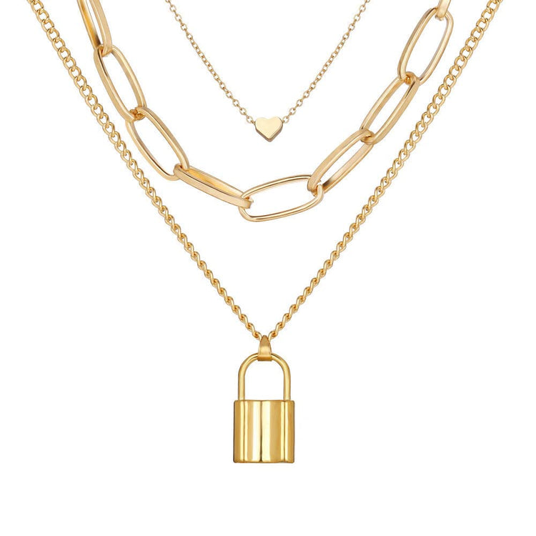 108 Pcs Gold Plated Adjustable Jewelry Sets for Women