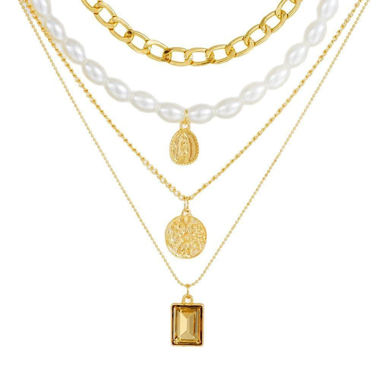 108 Pcs Gold Plated Adjustable Jewelry Sets for Women