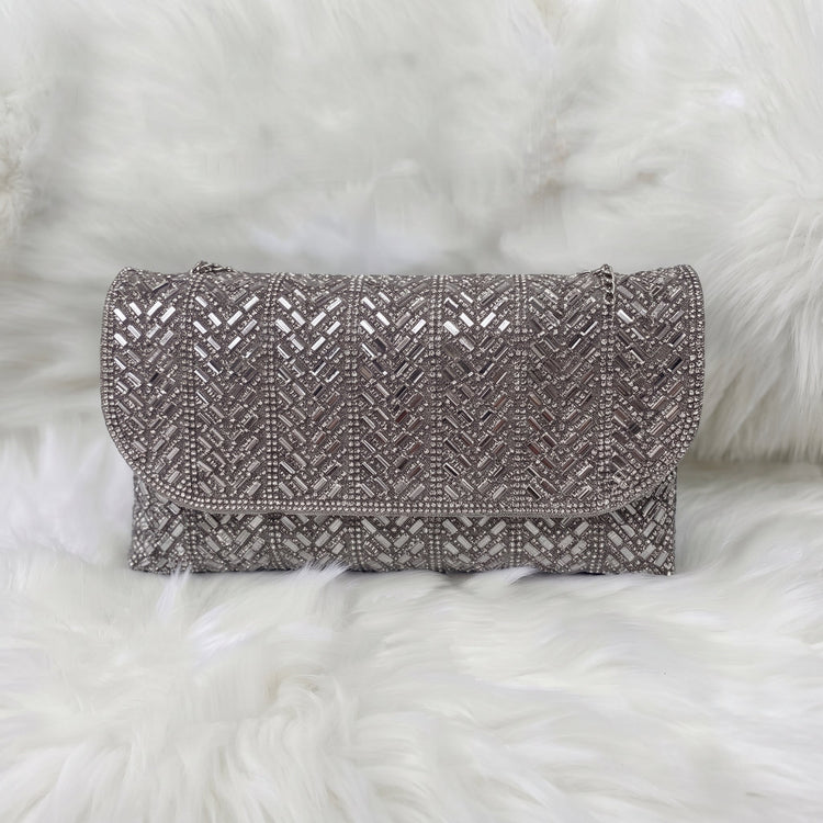 2026 Sparkle Rhinestones Clutch Purse Studded Evening Bag
