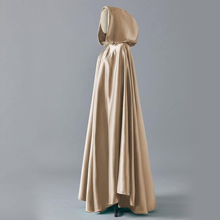 Women'S Organza Shoulder Shawl Long Ball Gown Cape Detachable Train Wedding Bridal Shawl (Copy)
