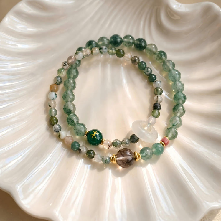 Multi Color Crystal Bead Bracelets