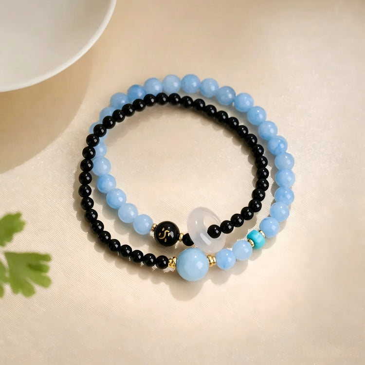 Multi Color Crystal Bead Bracelets