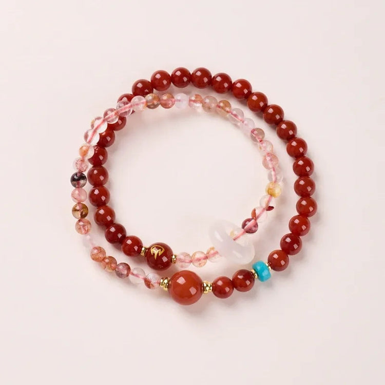 Multi Color Crystal Bead Bracelets
