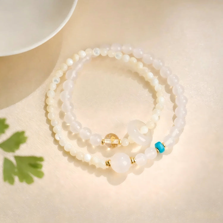Multi Color Crystal Bead Bracelets