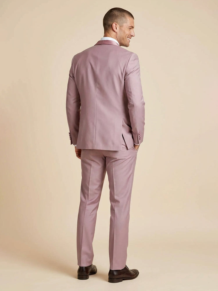 3 Pieces Shawl Lapel Slim Fit Wedding Party Suits for Men