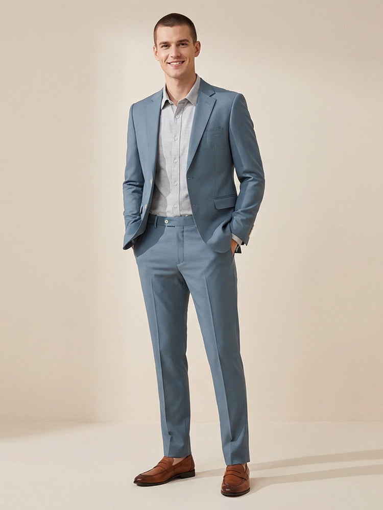 Men's Notch Lapel Slim Fit Wedding Party Beach Jacket