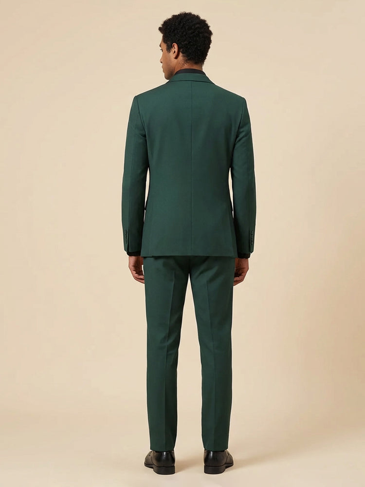 Men's 2 Pieces Notch Lapel Double Breasted Wedding Prom Formal Suits